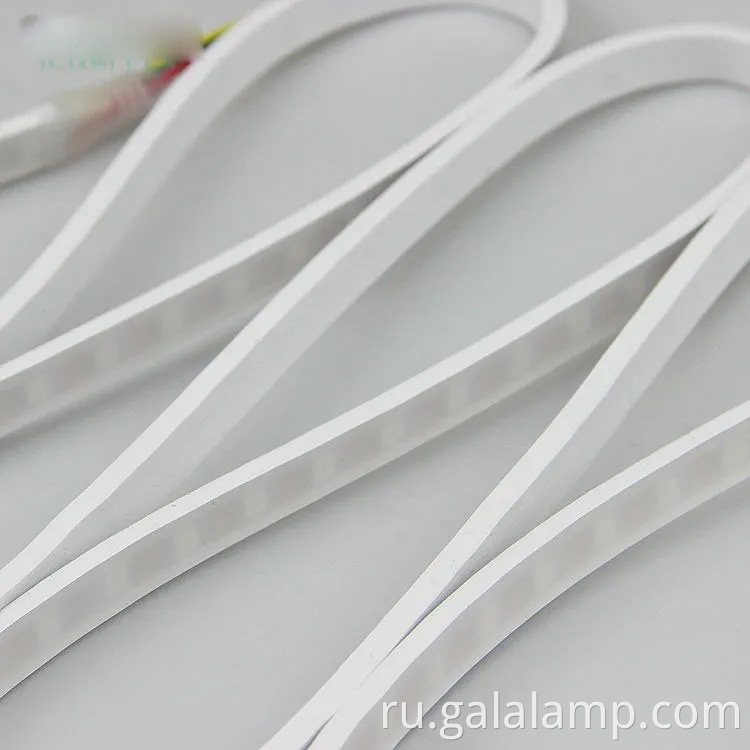 12*5 мм 5V RGB Светодиодные адресаты неоновых гибких полосок